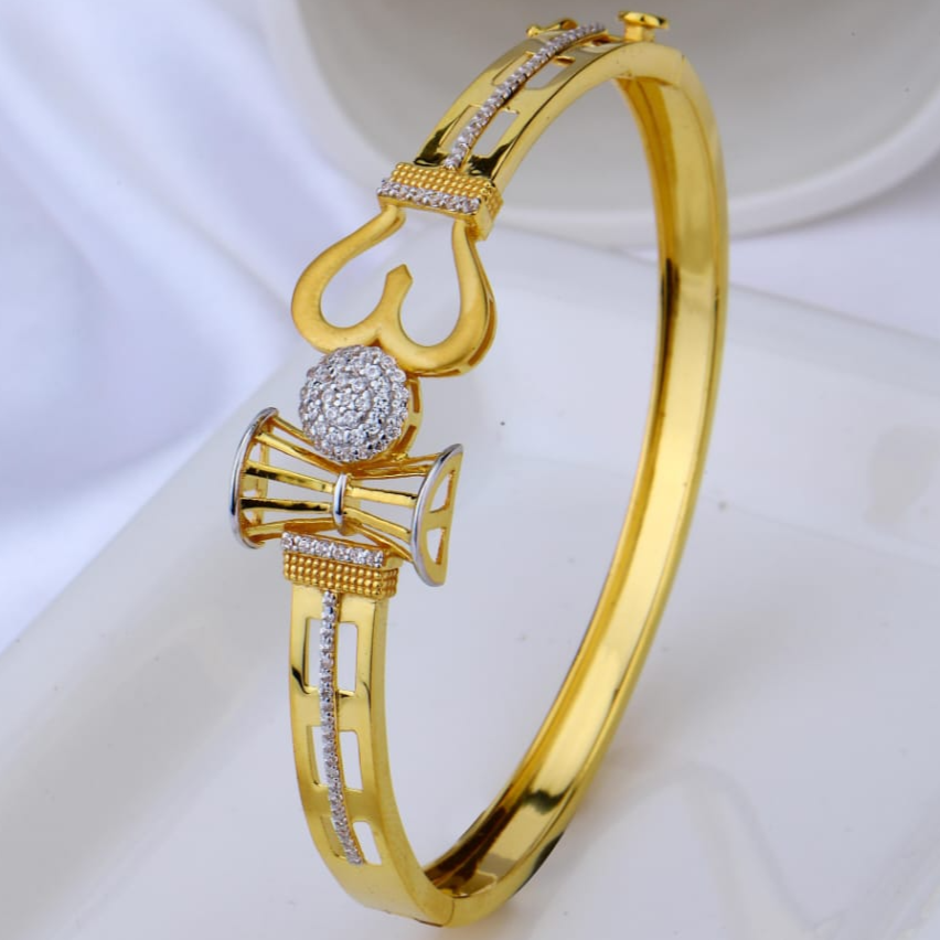22K Gold Bracelet for Teenagers & Women with Cz - Extra Small Size -  235-GBR3177 in 6.050 Grams
